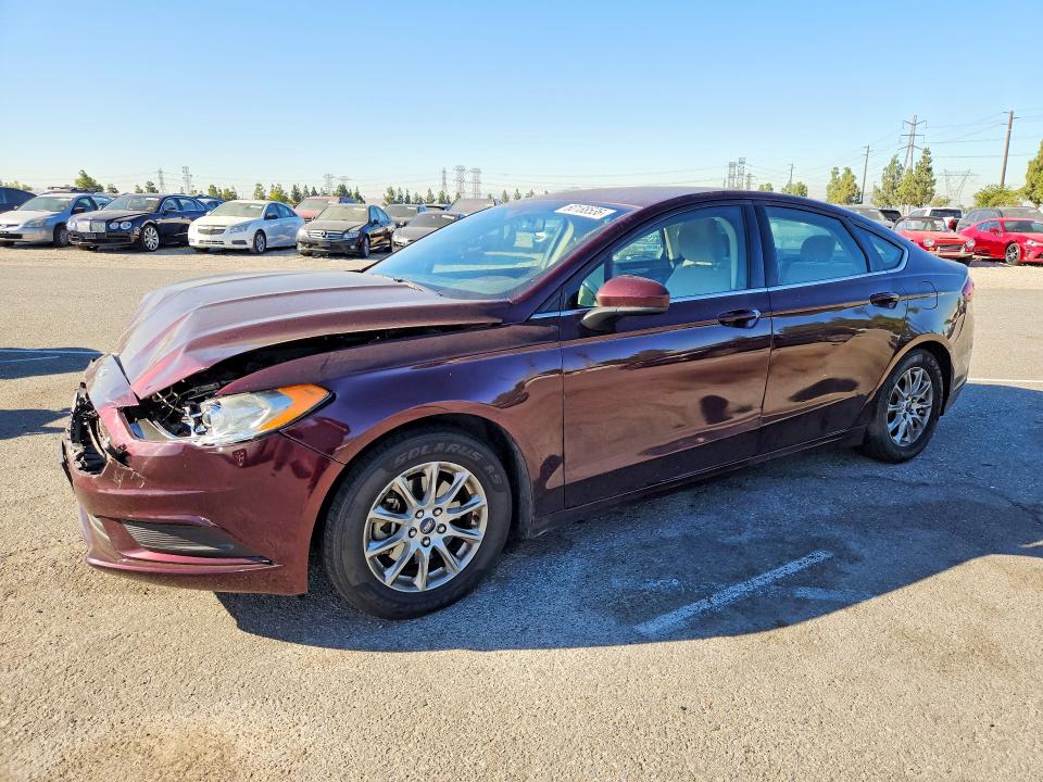 FORD FUSION 2017 with VIN 3FA6P0G71HR163816 - Photo from auction