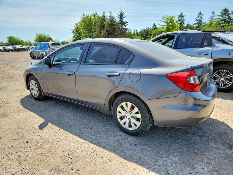 Photo 2 from auction – 2012 HONDA CIVIC with VIN 2HGFB2F43CH047194