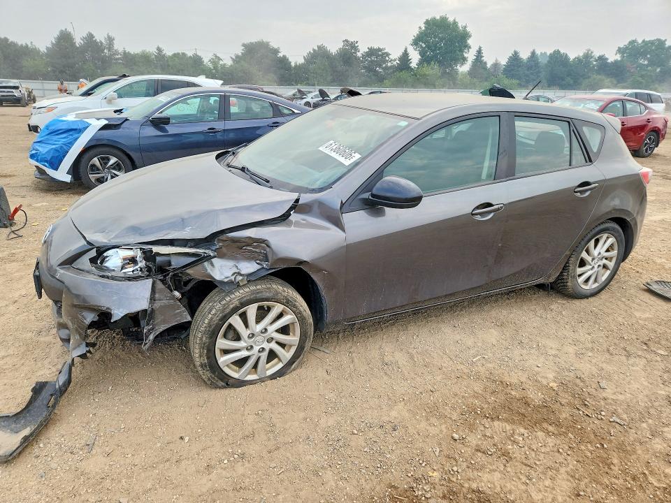 MAZDA 3 2012 with VIN JM1BL1L7XC1675576 - Photo from auction