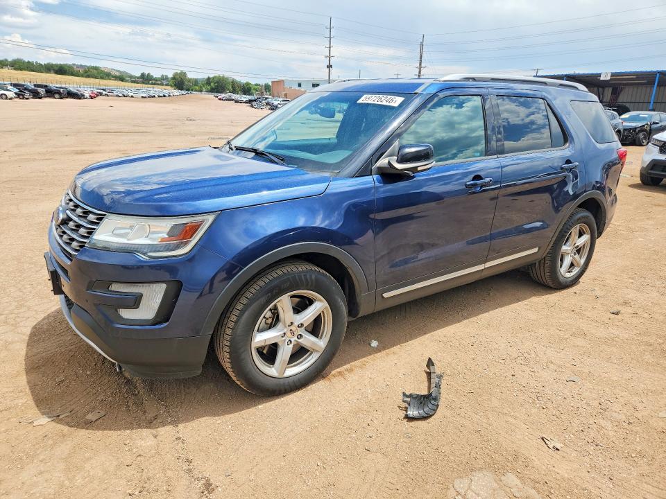 FORD EXPLORER 2016 with VIN 1FM5K8DH2GGB80478 - Photo from auction