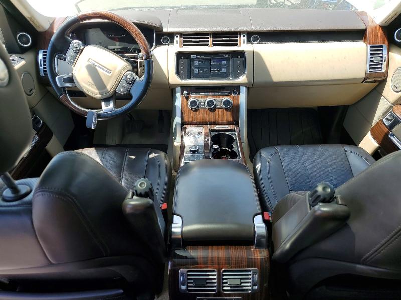 Photo 8 from auction – 2016 LAND ROVER RANGE ROVER with VIN SALGS2KF4GA262476