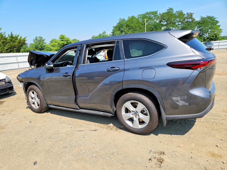 Фото 2 с аукциона – 2025 TOYOTA HIGHLANDER с VIN 5TDKDRBH4SS582852