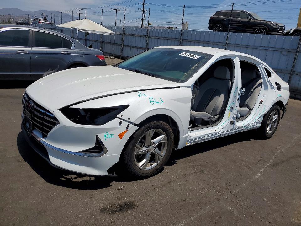 HYUNDAI SONATA 2021 with VIN 5NPEG4JAXMH112443 - Photo from auction