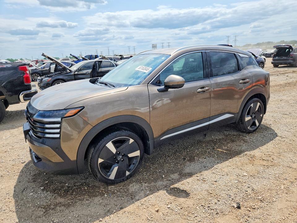 NISSAN KICKS 2025 with VIN 3N8AP6DD6SL437883 - Photo from auction