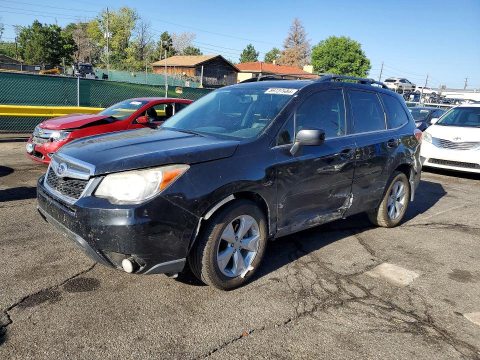 SUBARU FORESTER 2015 with VIN JF2SJAHC6FH490644 - Photo from auction