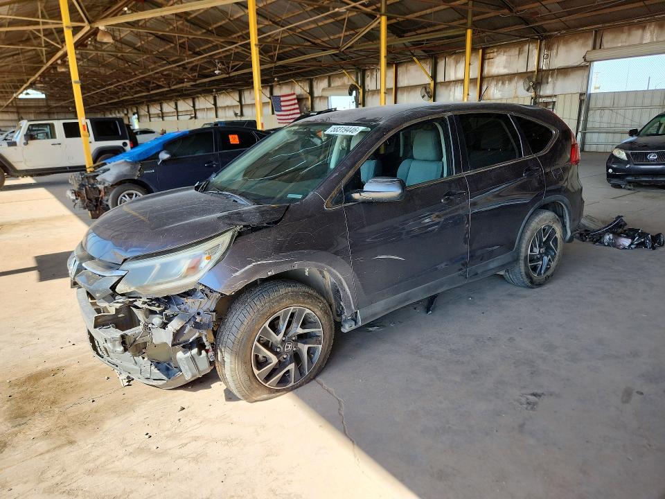 HONDA CR-V 2016 with VIN 2HKRM4H45GH700393 - Photo from auction