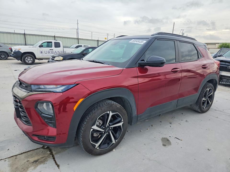 CHEVROLET TRAILBLAZER 2022 with VIN KL79MTSL7NB102473 - Photo from auction