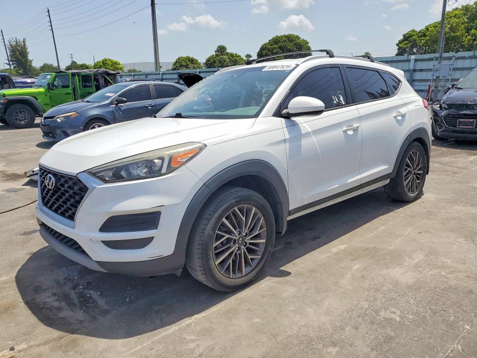 HYUNDAI TUCSON 2020 with VIN KM8J33AL2LU214048 - Photo from auction