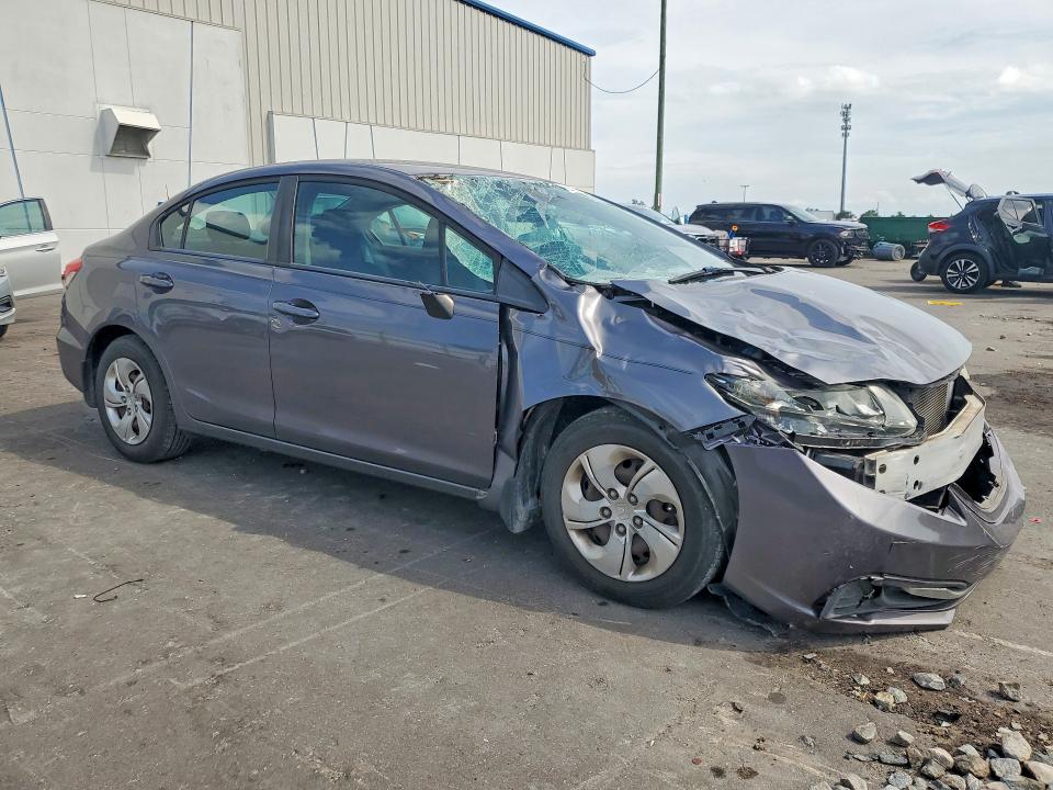 Photo 4 from auction – 2014 HONDA CIVIC with VIN 2HGFB2F58EH513861
