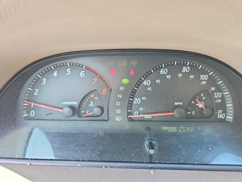 Photo 9 from auction – 2002 TOYOTA CAMRY with VIN 4T1BE32K02U567469