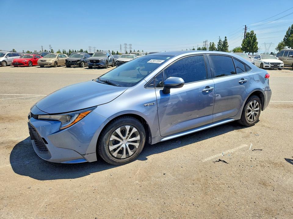 TOYOTA COROLLA 2021 with VIN JTDEAMDE7MJ034663 - Photo from auction