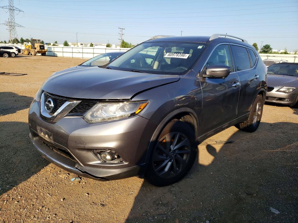 Photo 1 from auction – 2016 NISSAN ROGUE with VIN 5N1AT2MV6GC736927