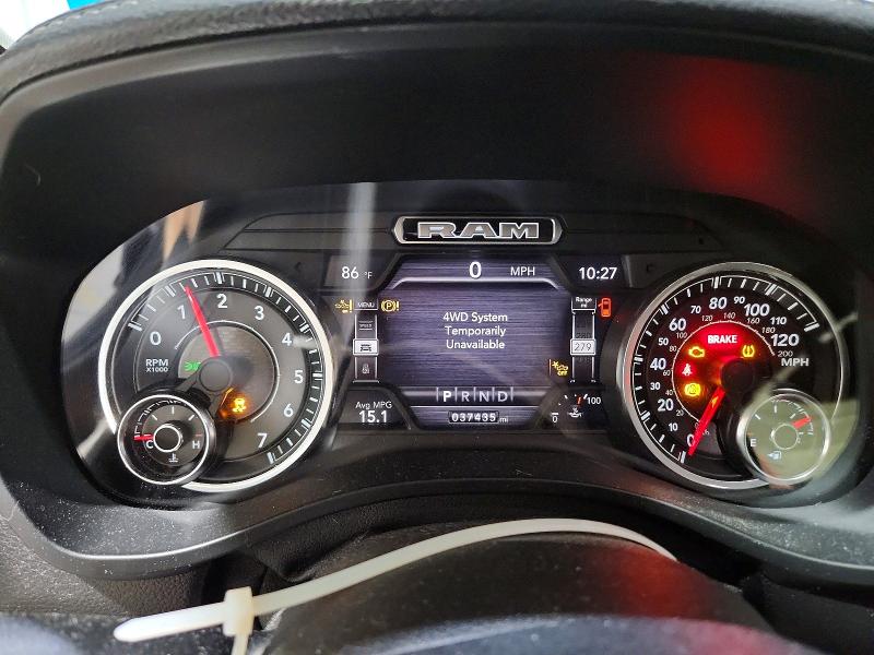 Photo 9 from auction – 2021 RAM 1500 with VIN 1C6SRFJT8MN800989