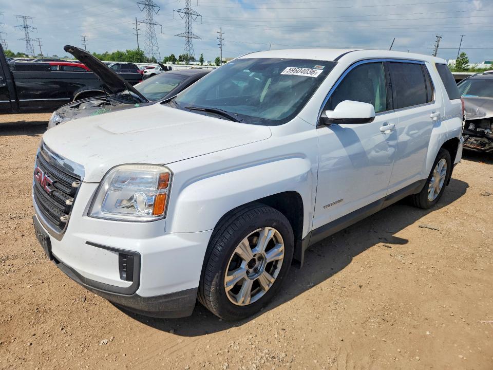 GMC TERRAIN 2017 with VIN 2GKALMEK6H6287929 - Photo from auction