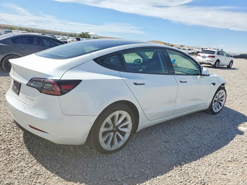 Photo 3 from auction – 2021 TESLA MODEL 3 with VIN 5YJ3E1EB9MF001315