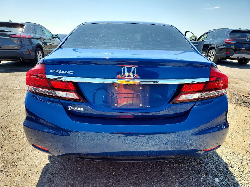 Photo 6 from auction – 2014 HONDA CIVIC with VIN 19XFB2F5XEE260648