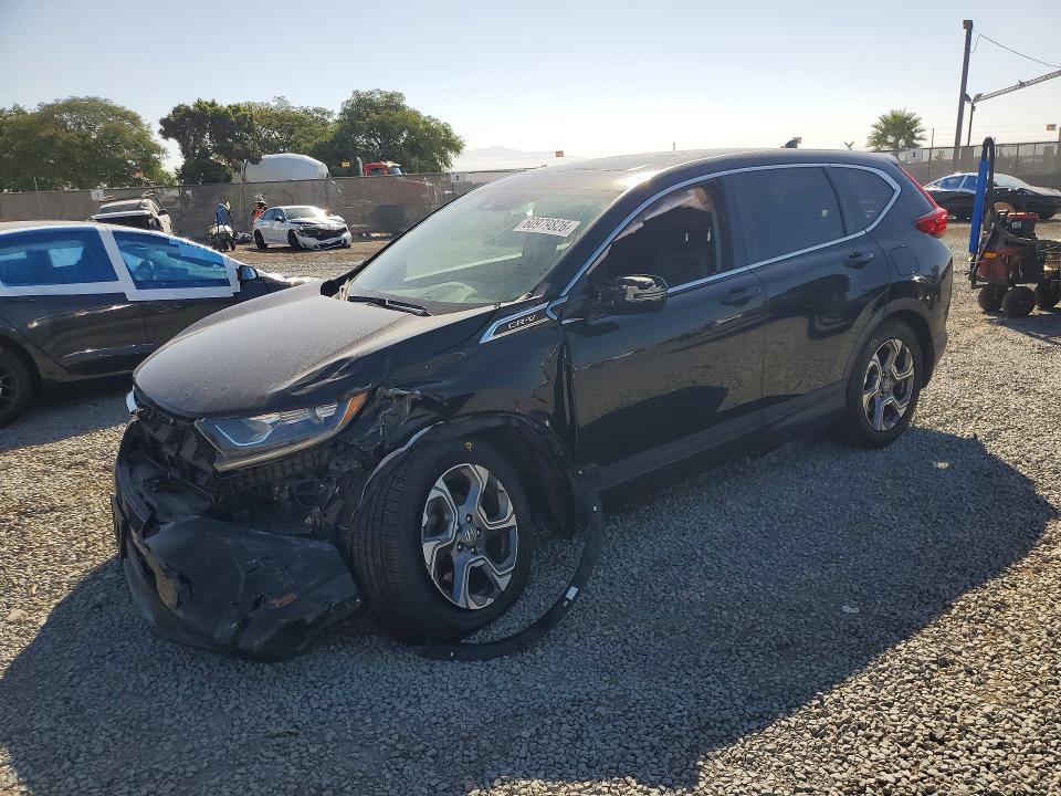HONDA CR-V 2018 with VIN 5J6RW1H89JA006049 - Photo from auction