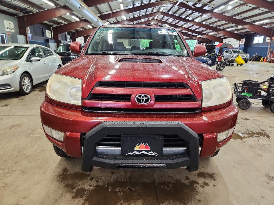 Photo 5 from auction – 2005 TOYOTA 4RUNNER with VIN JTEBU14R558032507