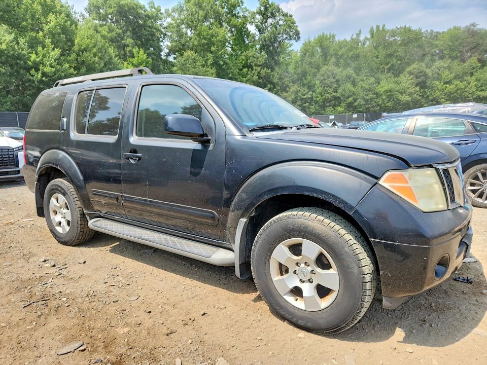 Photo 4 from auction – 2007 NISSAN PATHFINDER with VIN 5N1AR18W17C616772