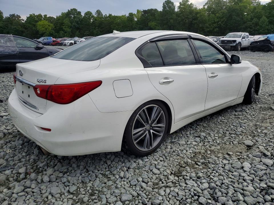 Photo 3 from auction – 2014 INFINITI Q50 with VIN JN1BV7AP0EM683934