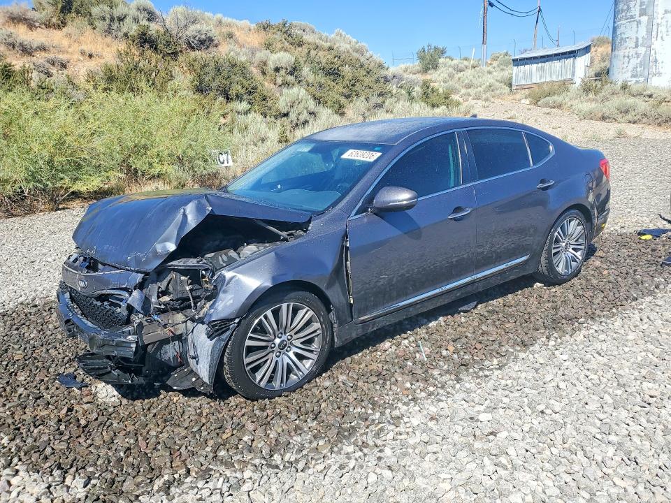 KIA CADENZA 2014 with VIN KNALN4D72E5164158 - Photo from auction