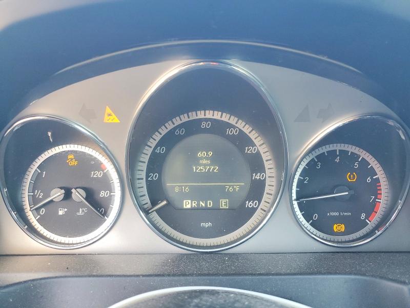 Photo 9 from auction – 2011 MERCEDES-BENZ C with VIN WDDGF5GB6BR136820