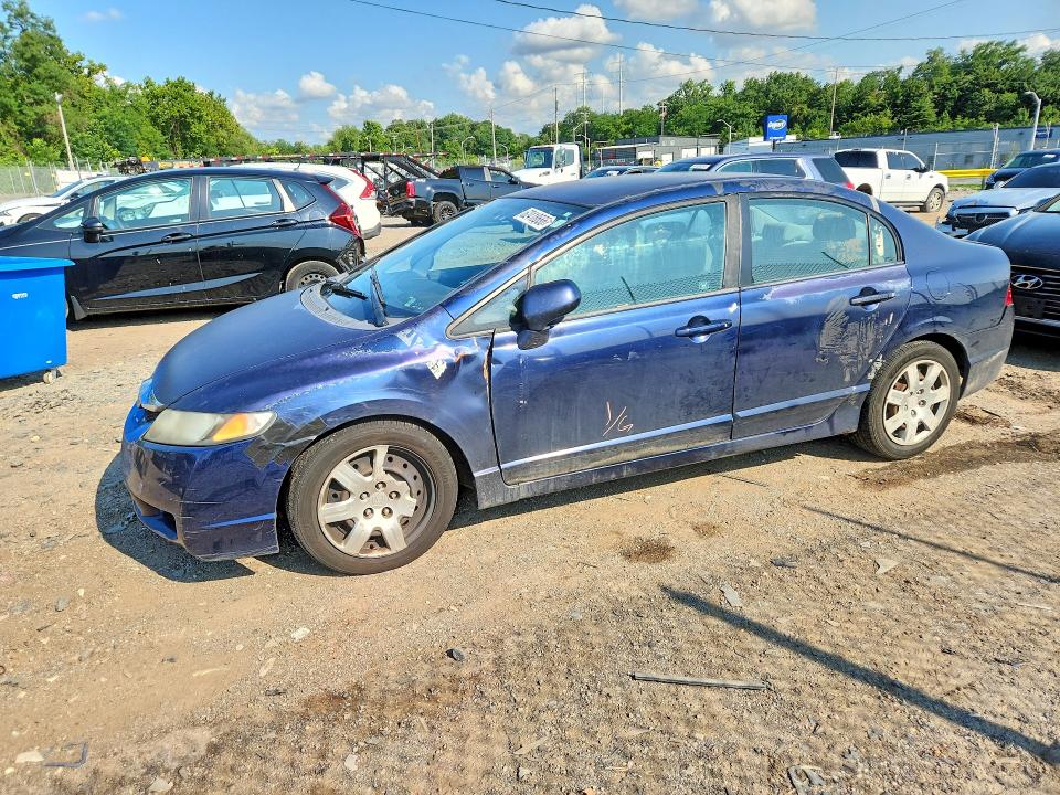 Photo 1 from auction – 2010 HONDA CIVIC with VIN 2HGFA1F54AH502072