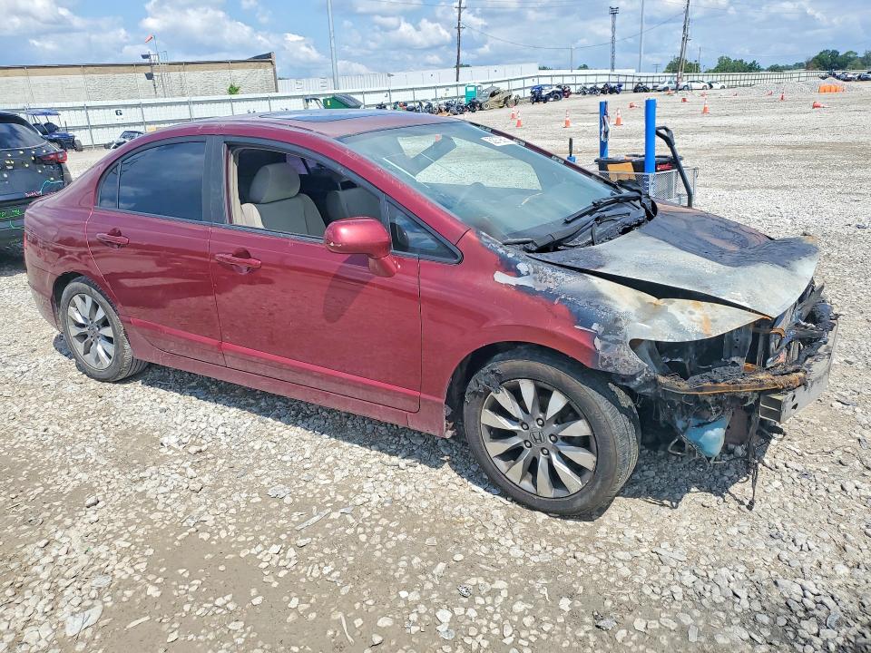 Photo 4 from auction – 2009 HONDA CIVIC with VIN 19XFA16879E008157