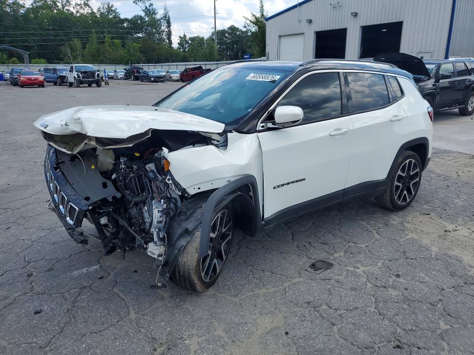 JEEP COMPASS 2021 with VIN 3C4NJCCB1MT549085 - Photo from auction