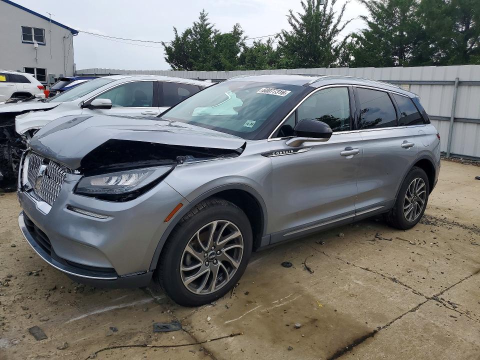 LINCOLN CORSAIR 2021 with VIN 5LMCJ1D98MUL21882 - Photo from auction