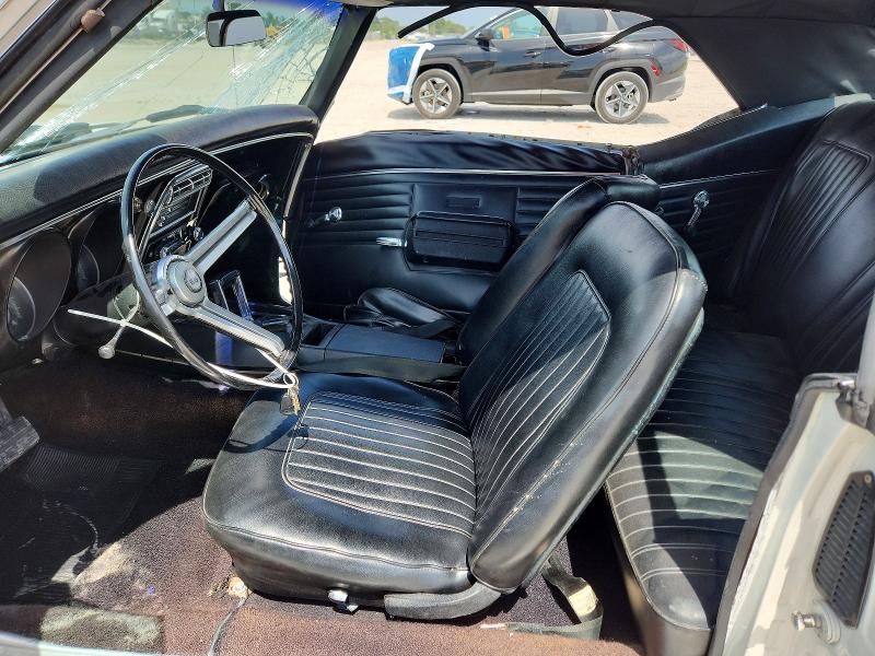 Photo 7 from auction – 1968 CHEVROLET CAMARO with VIN 124378N318534