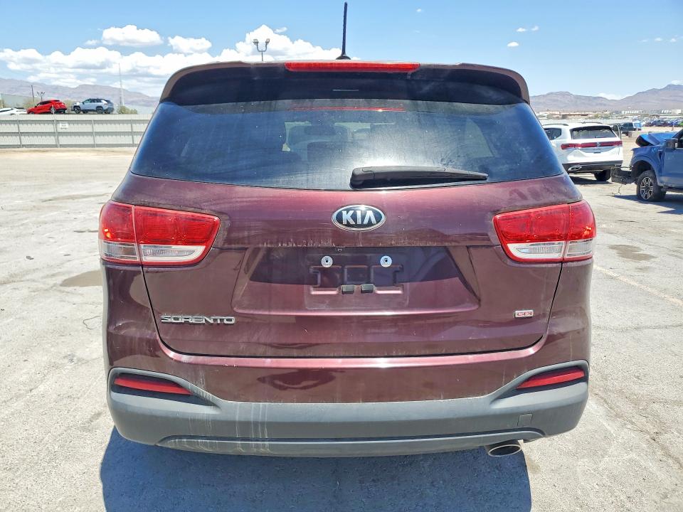 Photo 6 from auction – 2017 KIA SORENTO with VIN 5XYPG4A38HG253485