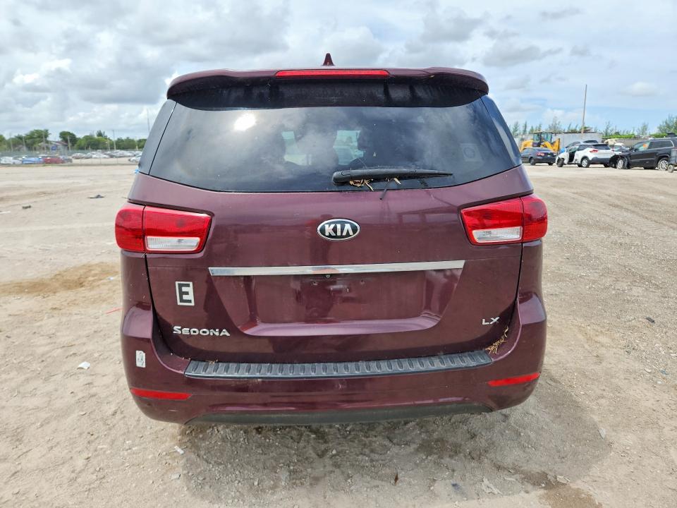 Photo 6 from auction – 2017 KIA SEDONA with VIN KNDMB5C16H6241163