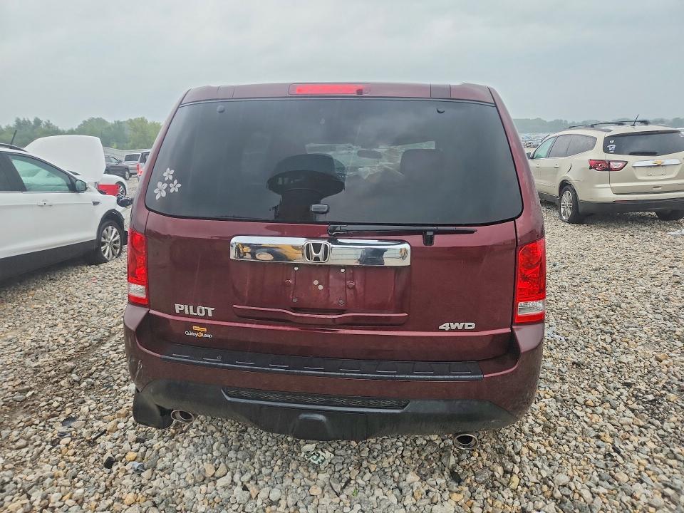 Photo 6 from auction – 2013 HONDA PILOT with VIN 5FNYF4H59DB045003