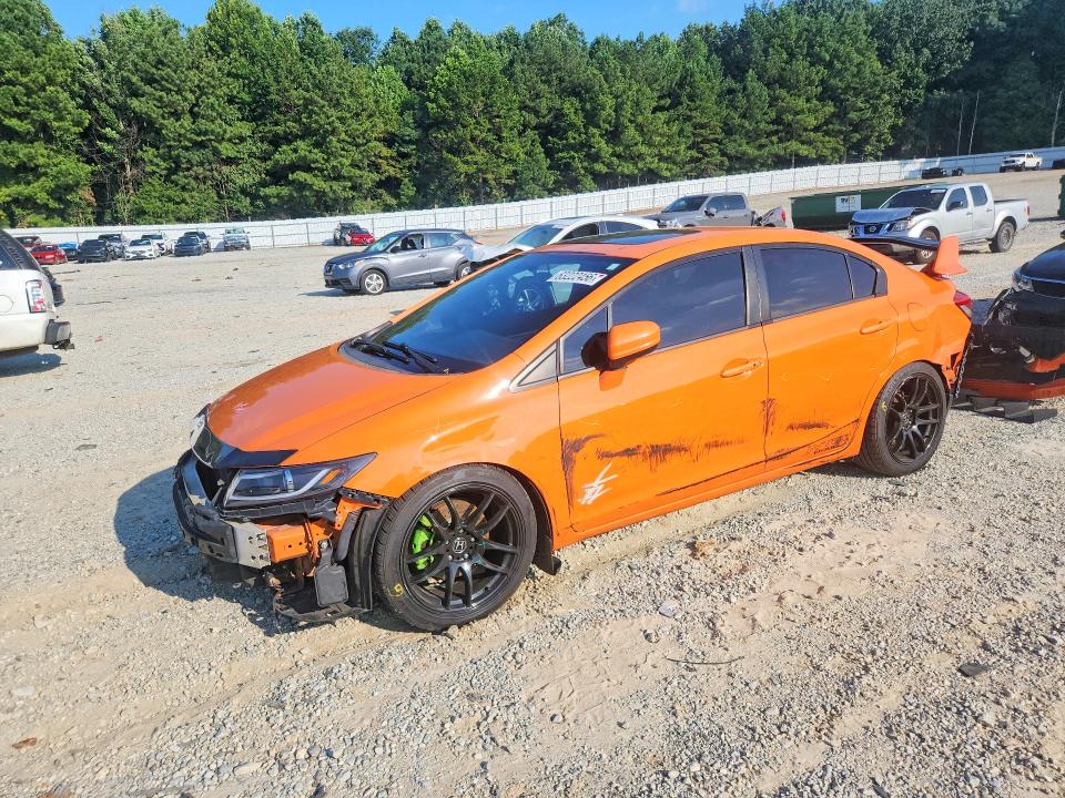 HONDA CIVIC 2015 with VIN 2HGFB6E56FH707248 - Photo from auction
