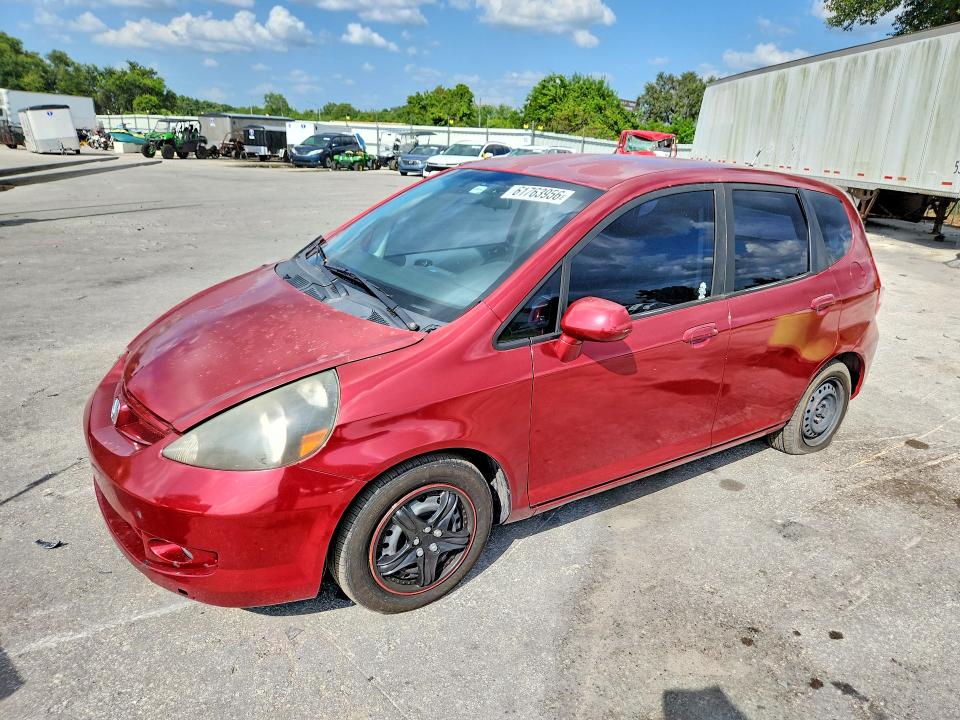 HONDA FIT 2008 with VIN JHMGD384X8S020623 - Photo from auction