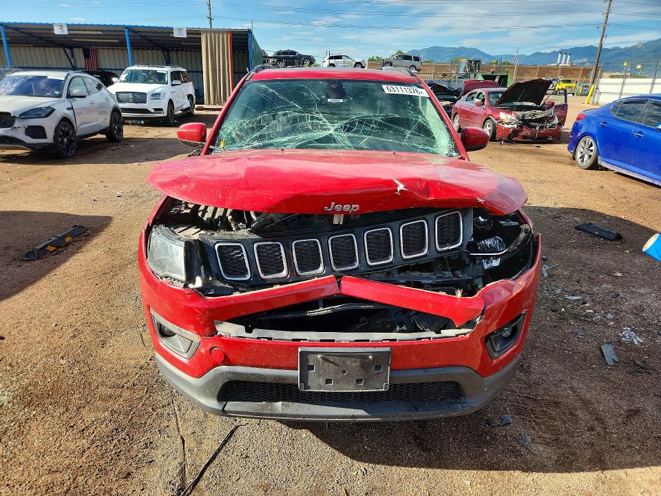 Photo 5 from auction – 2017 JEEP COMPASS with VIN 3C4NJDBB8HT659662
