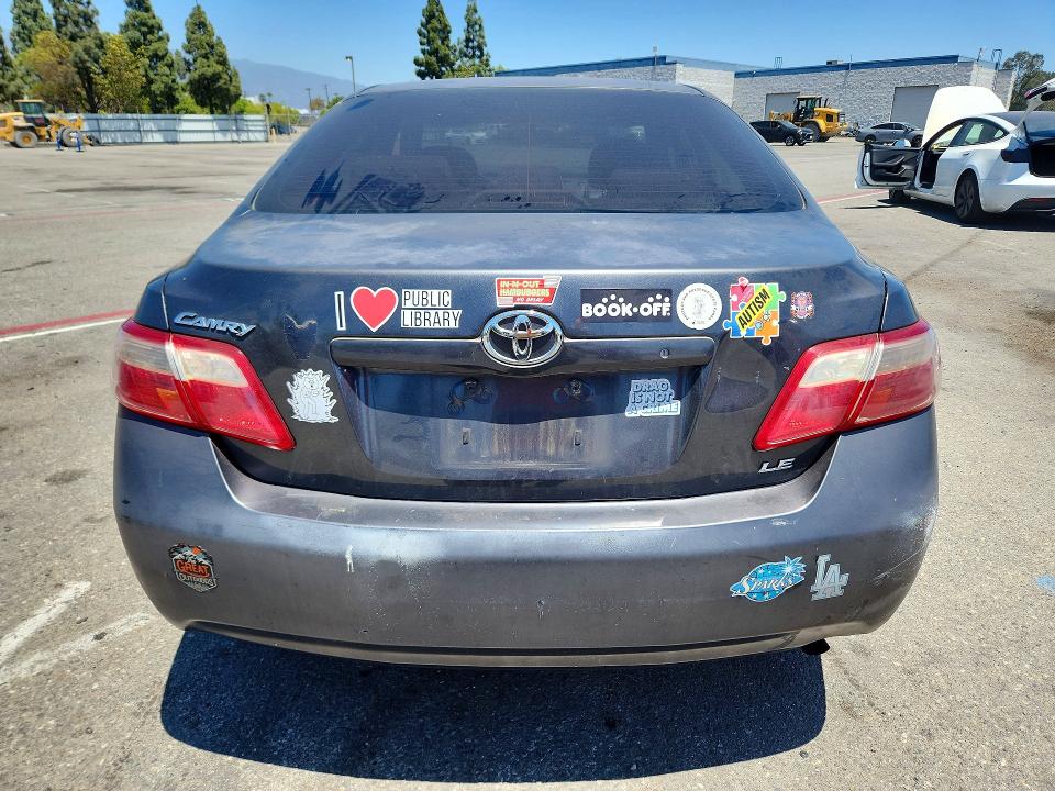 Photo 6 from auction – 2007 TOYOTA CAMRY with VIN 4T1BE46K67U658169