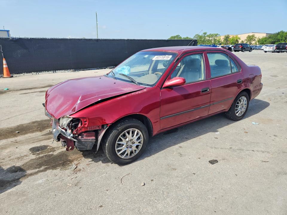 TOYOTA COROLLA 2000 with VIN 2T1BR12E6YC375180 - Photo from auction