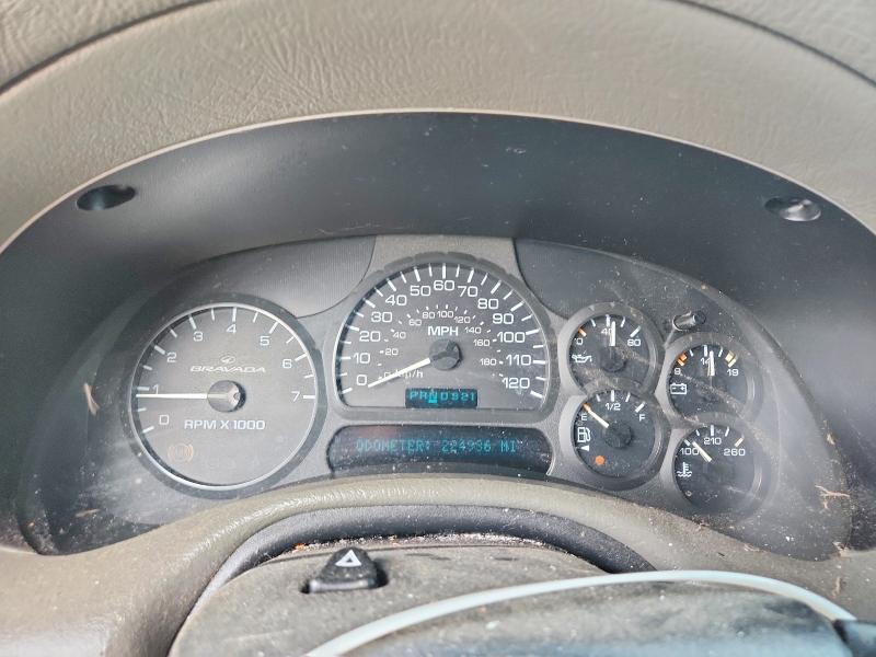 Photo 9 from auction – 2002 OLDSMOBILE BRAVADA with VIN 1GHDS13S922458118