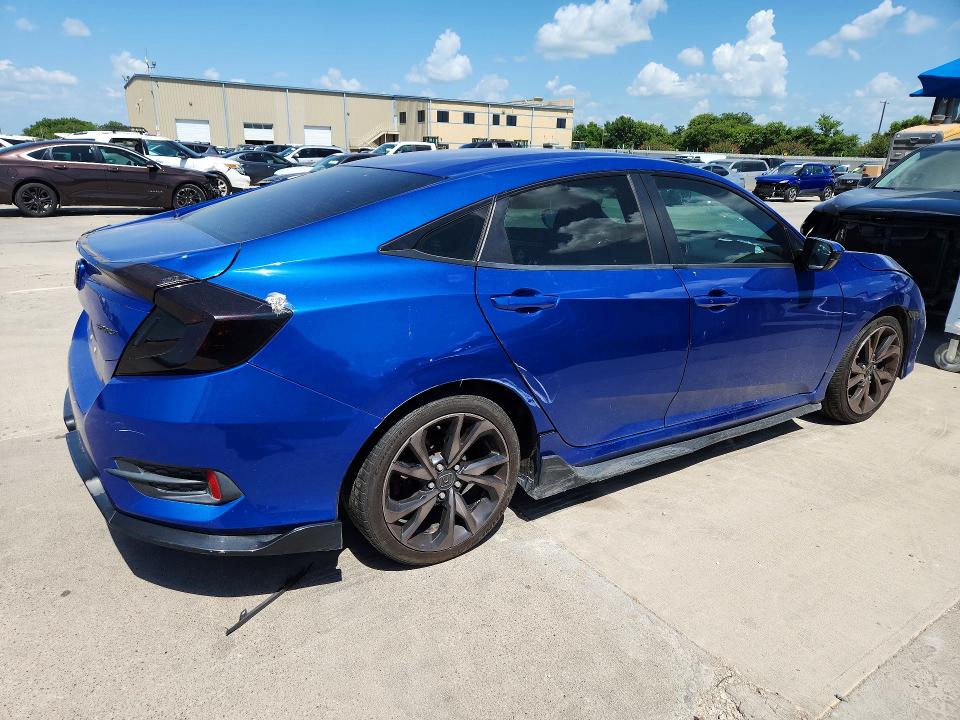 Photo 3 from auction – 2019 HONDA CIVIC with VIN 2HGFC2F86KH503963
