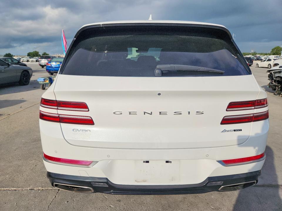 Photo 6 from auction – 2021 GENESIS GV80 with VIN KMUHCESCXMU071054