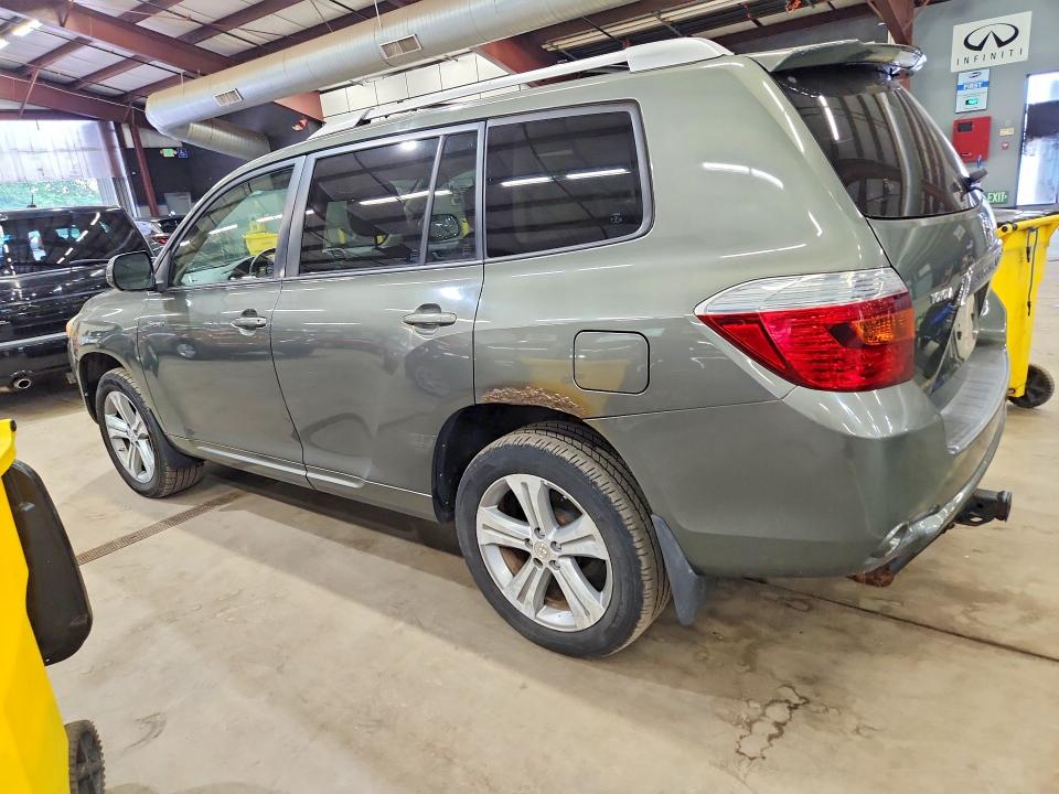 Photo 2 from auction – 2008 TOYOTA HIGHLANDER with VIN JTEES43A682081075
