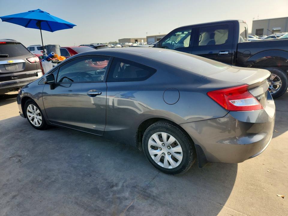 Photo 2 from auction – 2012 HONDA CIVIC with VIN 2HGFG3B5XCH527397
