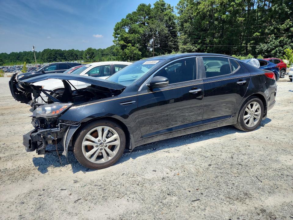 KIA OPTIMA 2011 with VIN KNAGN4A61B5147277 - Photo from auction