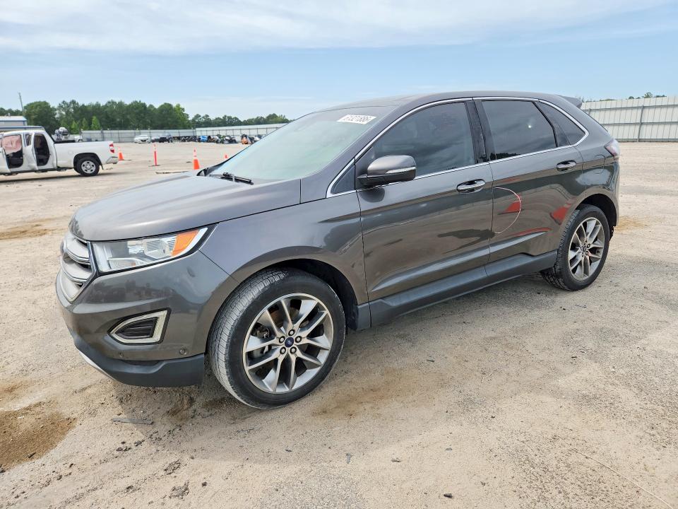 FORD EDGE 2015 with VIN 2FMPK4K89FBC28892 - Photo from auction