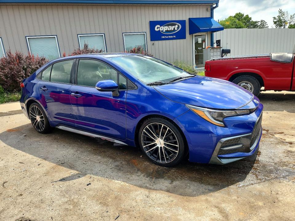 Photo 4 from auction – 2021 TOYOTA COROLLA with VIN JTDT4MCE5MJ061540