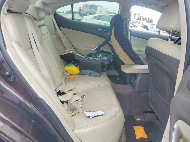 Photo 10 from auction – 2012 LEXUS IS 250 with VIN JTHBF5C2XC2102690
