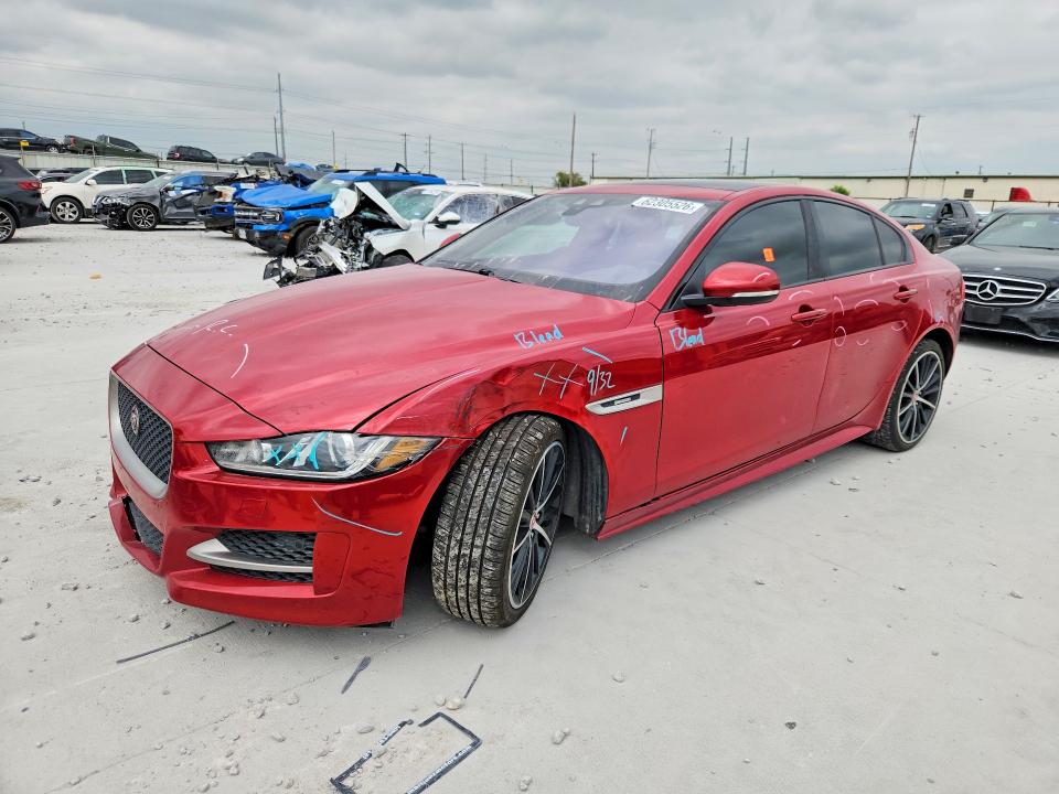 JAGUAR XE 2018 with VIN SAJAF4FX7JCP37728 - Photo from auction