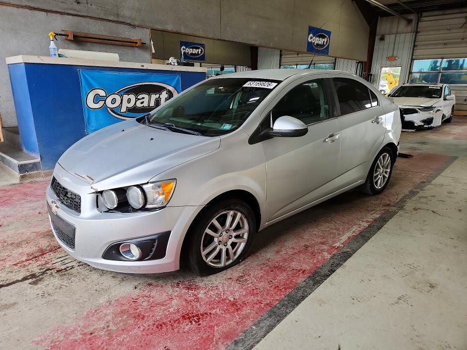CHEVROLET SONIC 2013 with VIN 1G1JC5SH0D4244430 - Photo from auction